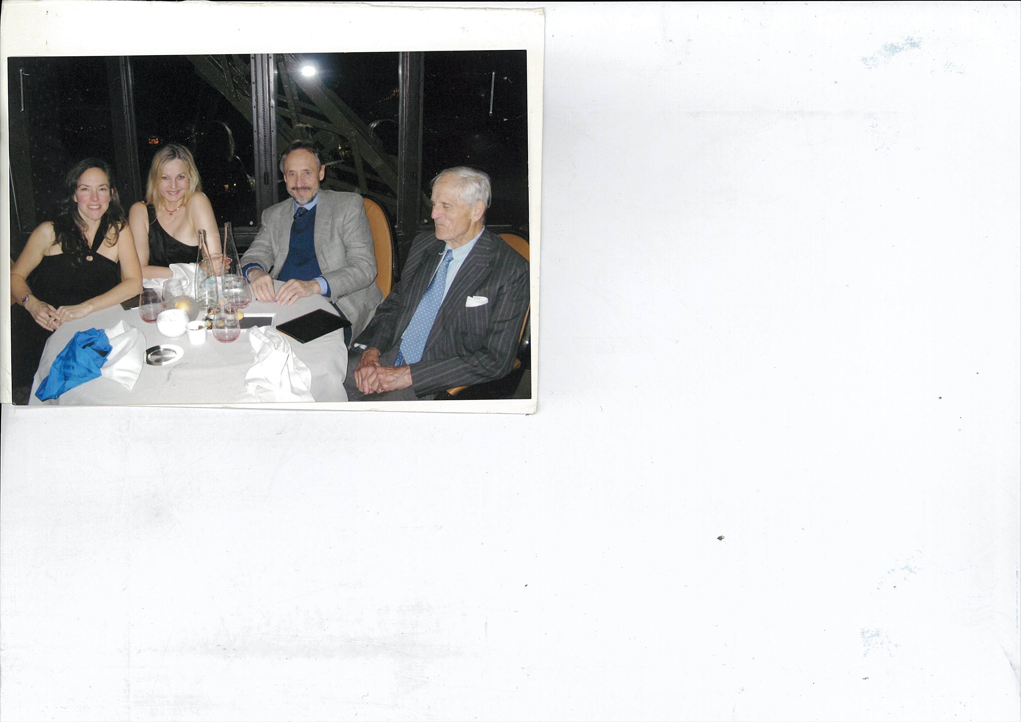 Me, Evelyne, Richard, Papa at the Jules Verne