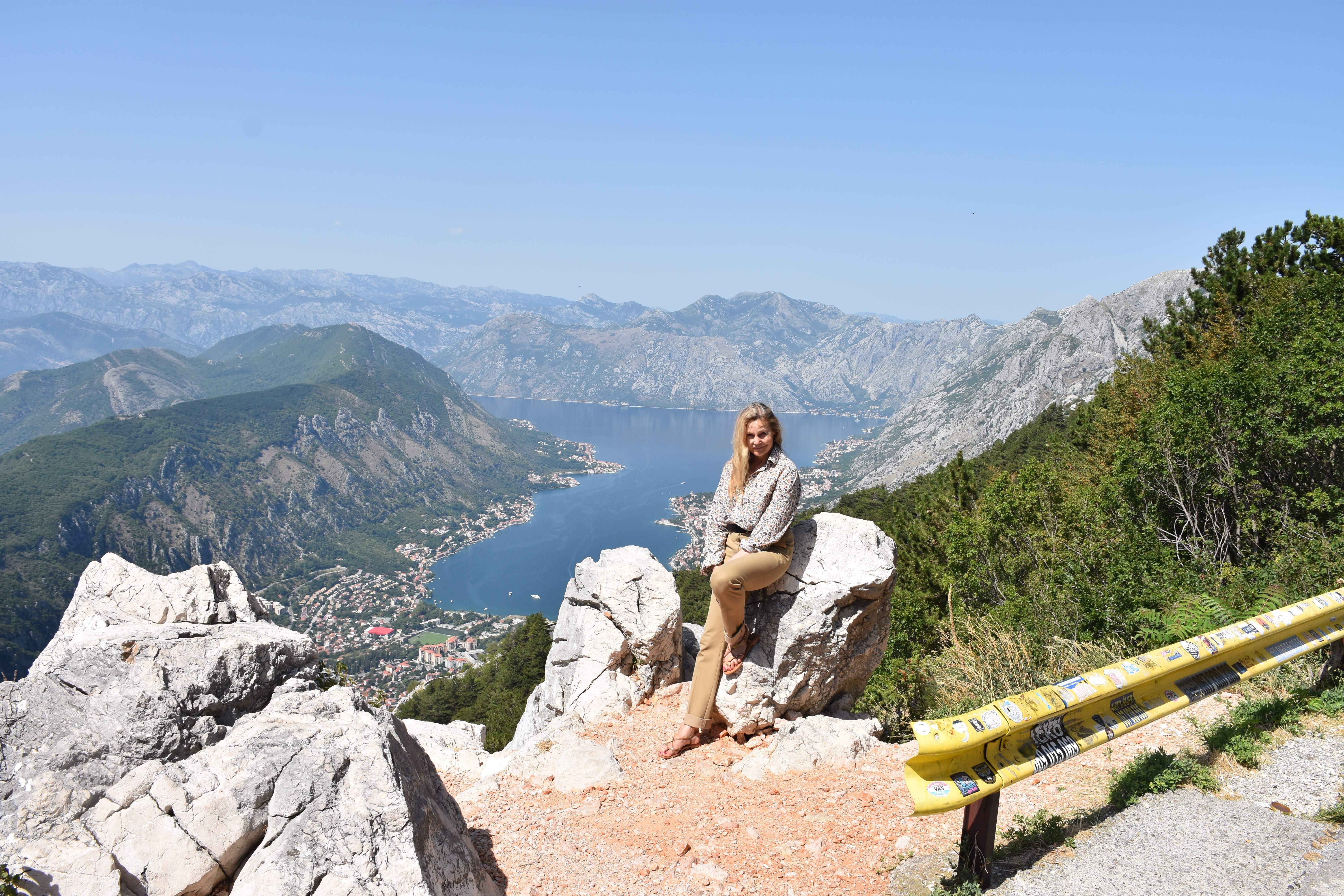 me above Kotor fjord, Montenegro