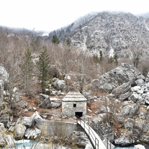 Old mill north alpine Albania